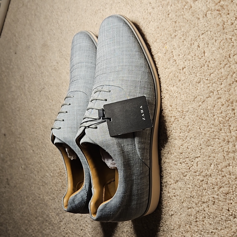 Men's Zara Sz 11 Light Blue Z2 Sporty Causal Shoes